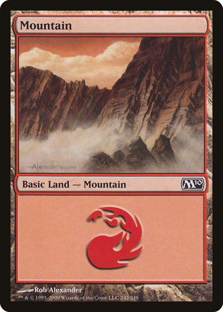 Montagne (M10-242) - Magic 2010 Foil