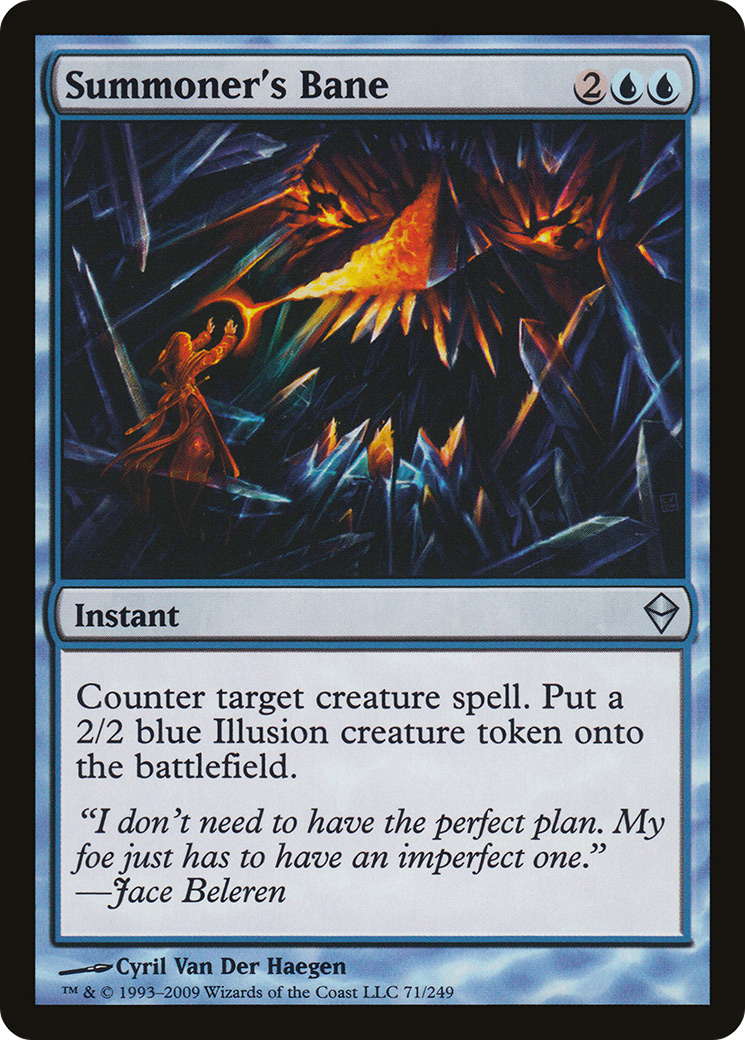 Summoner's Bane (ZEN-071) - Zendikar Foil