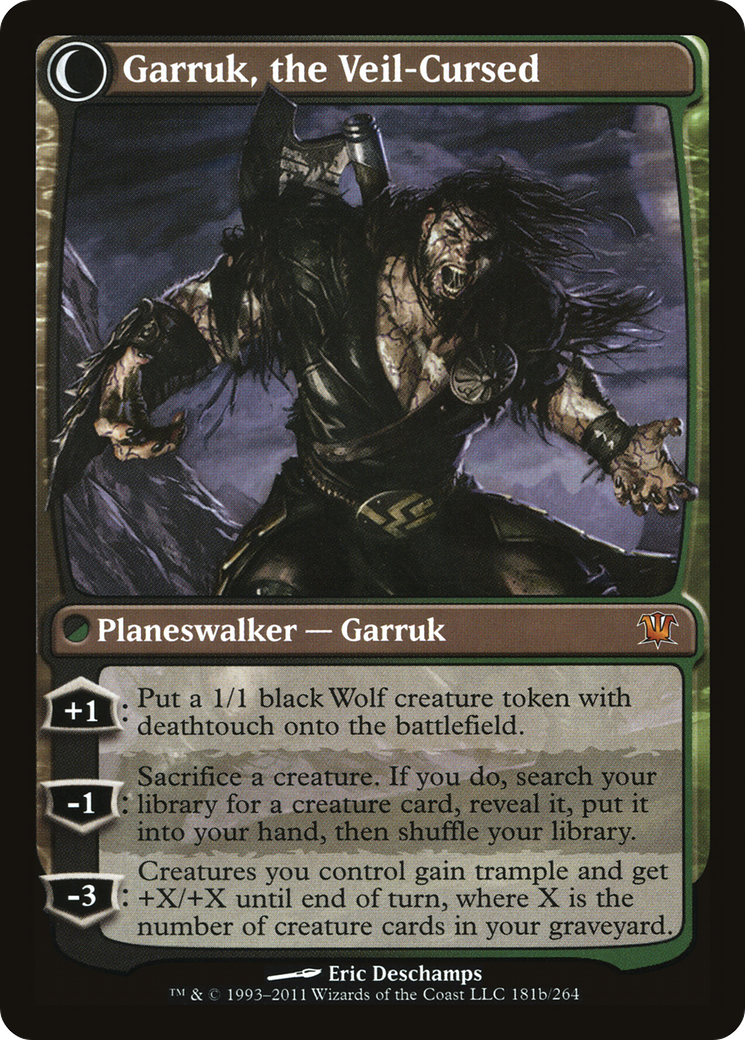 Garruk Relentless (LIST-181) - The List: (Double Faced Transform)