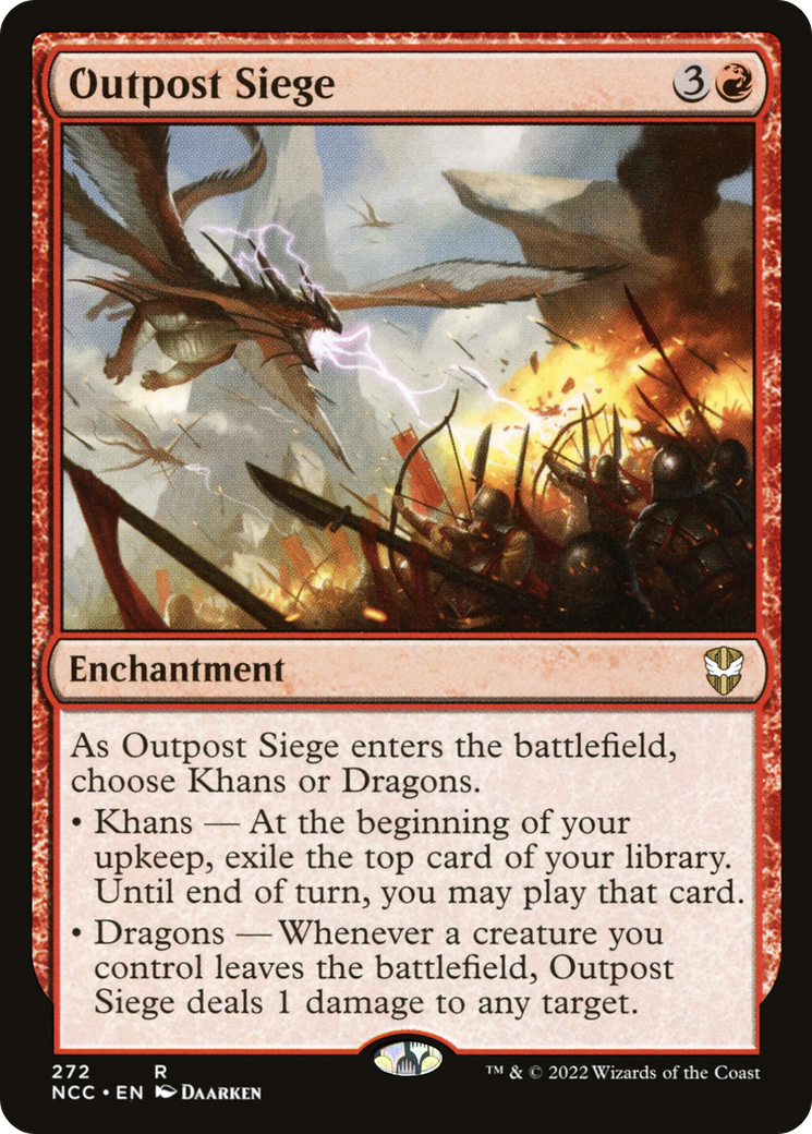 Outpost Siege (NCC-272) - New Capenna Commander