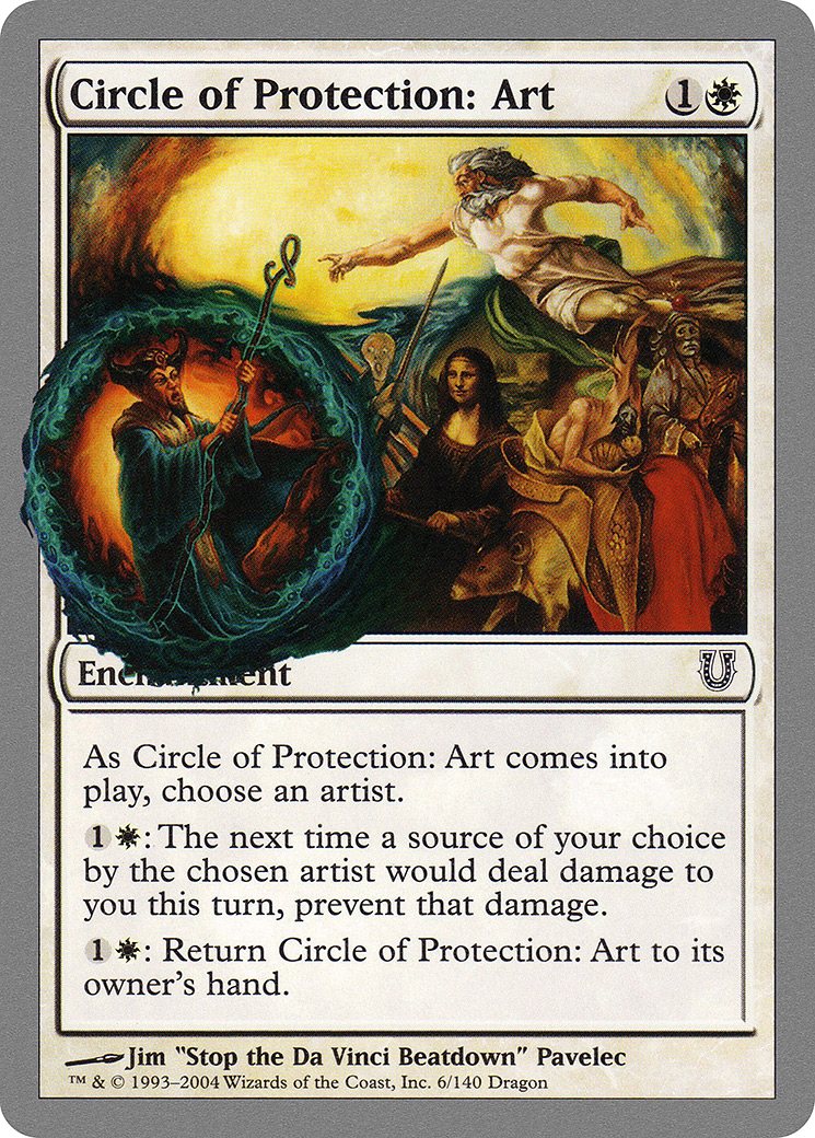 Cercle de protection : Art (UNH-006) - Dérangé 
