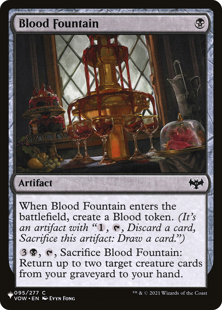 Blood Fountain (LIST-095/277) - The List