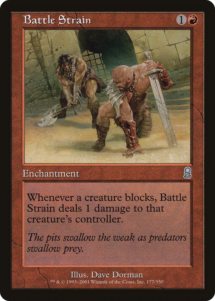 Battle Strain (ODY-177) - Feuille Odyssey 