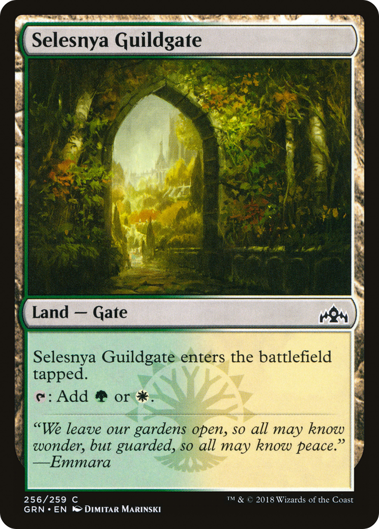 Porte de la guilde Selesnya (GRN-256) - Guildes de Ravnica