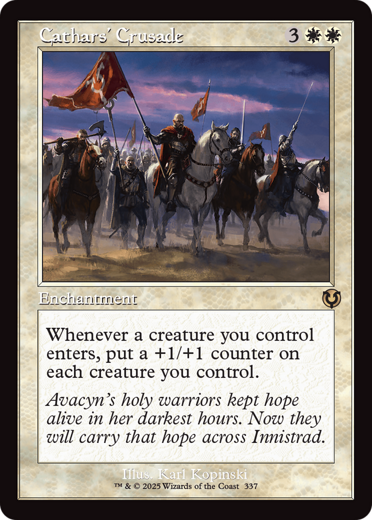 Croisade des Cathares (Cadre rétro) (INR-337) - Innistrad Remastered
