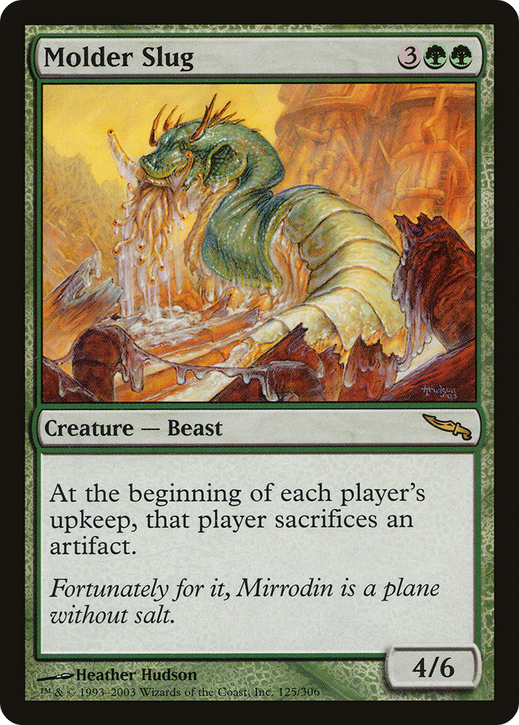 Limace Molder (MRD-125) - Mirrodin Foil 