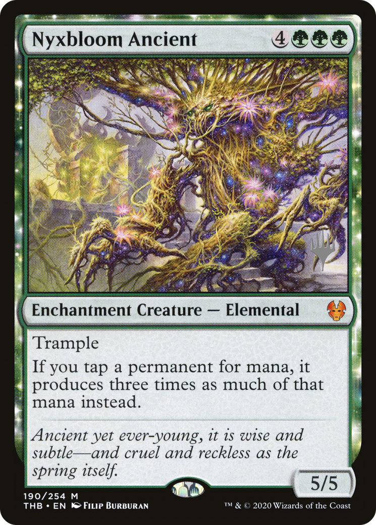 Nyxbloom Ancient (PTHB-190P) - Promos Theros Beyond Death : (enchantement) Foil