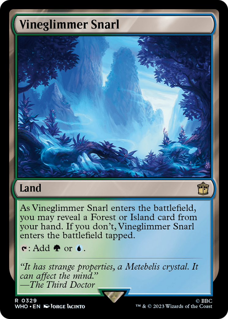 Vineglimmer Snarl (WHO-329) - Doctor Who 