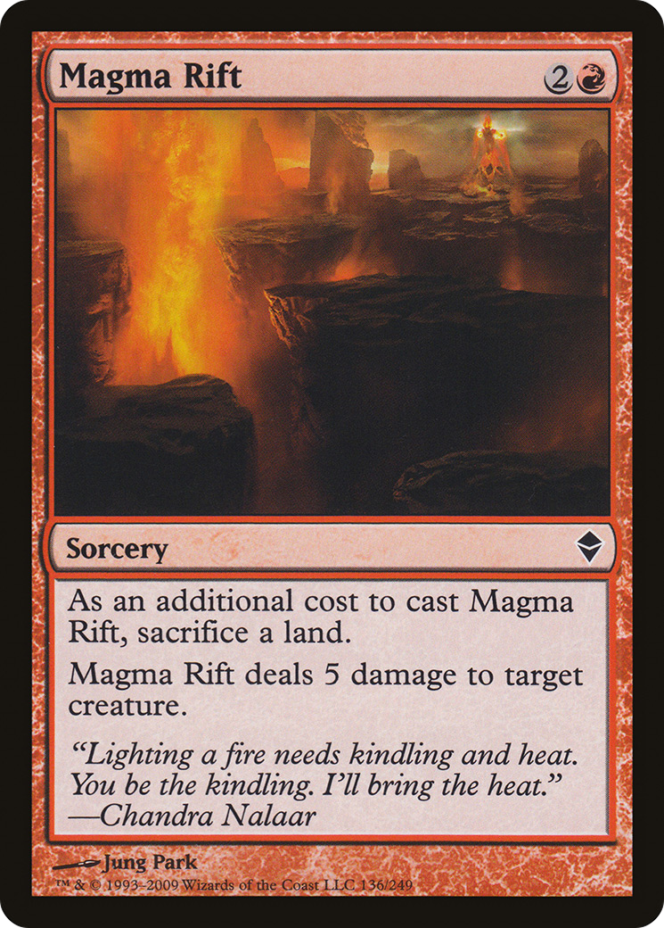Magma Rift (ZEN-136) - Zendikar Foil