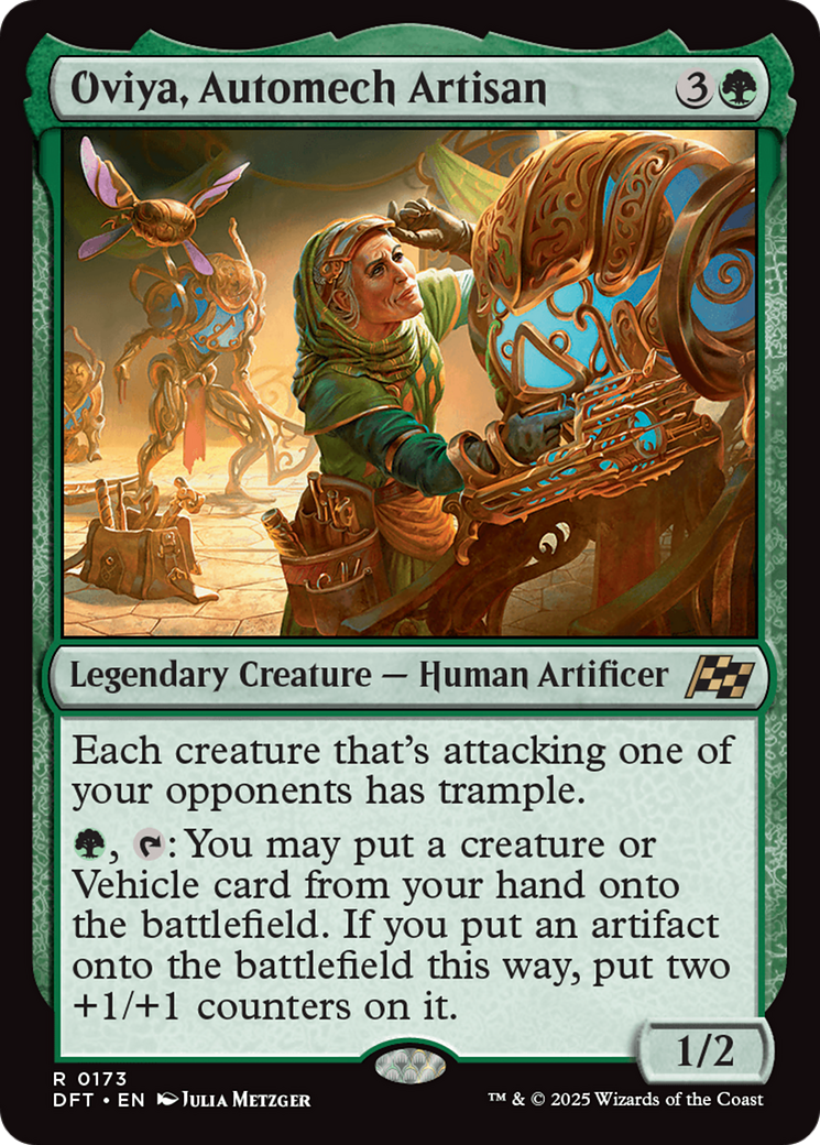 Oviya, artisan Automech (-173) - Feuille d'Étherdrift 