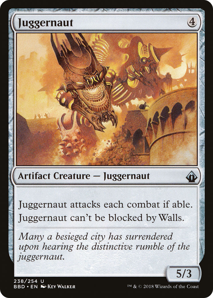 Juggernaut (BBD-238) - Battlebond Foil