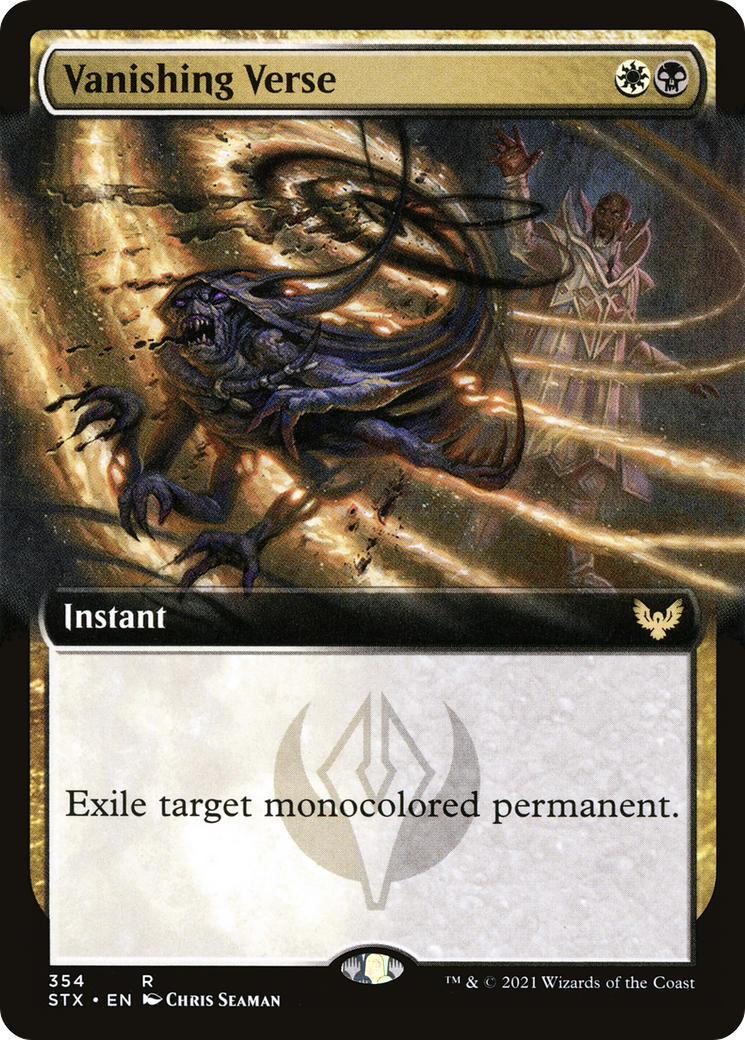 Vanishing Verse (Extended Art) (STX-354) - Strixhaven: School of Mages: (Extended Art)