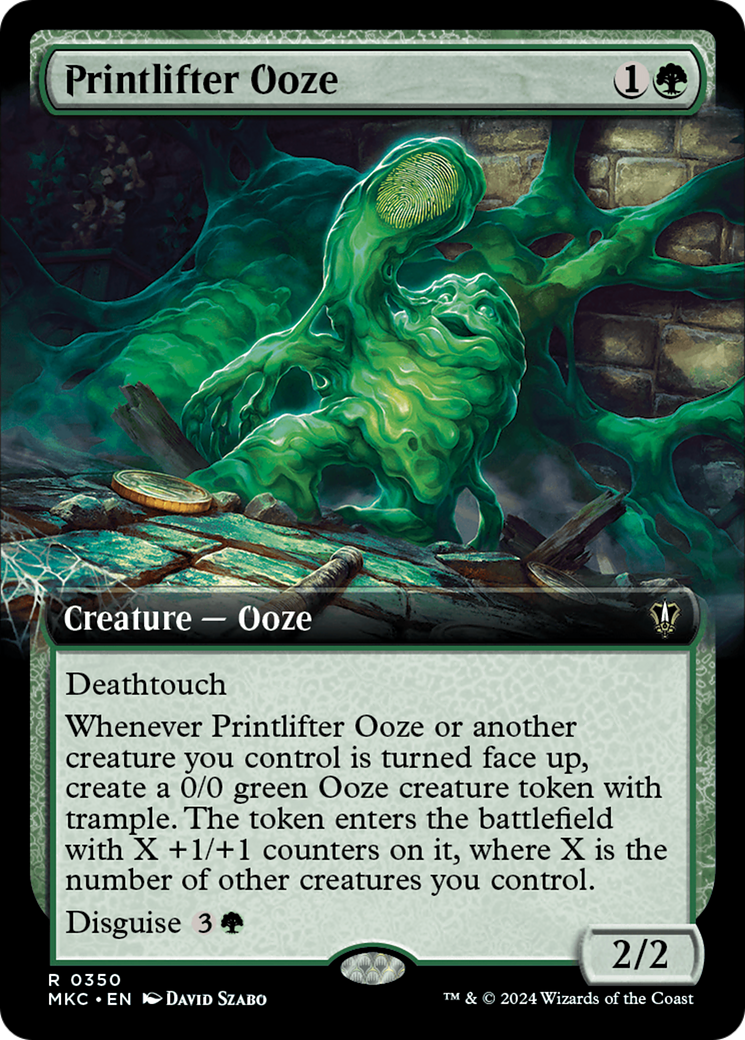 Printlifter Ooze (MKC-350) - Meurtres au manoir de Karlov (Extended Art) 