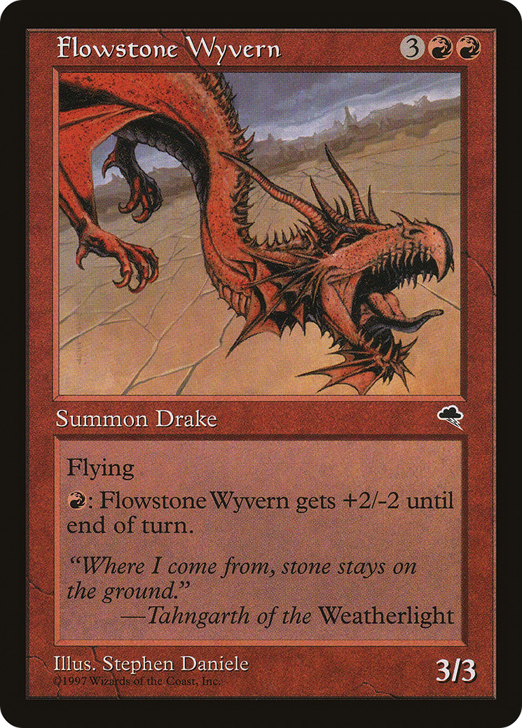 Wyverne de Flowstone (TMP-176) - Tempête 