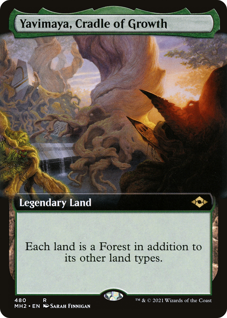 Yavimaya, berceau de la croissance (MH2-480) - Horizons modernes 2 : (Extended Art) Foil