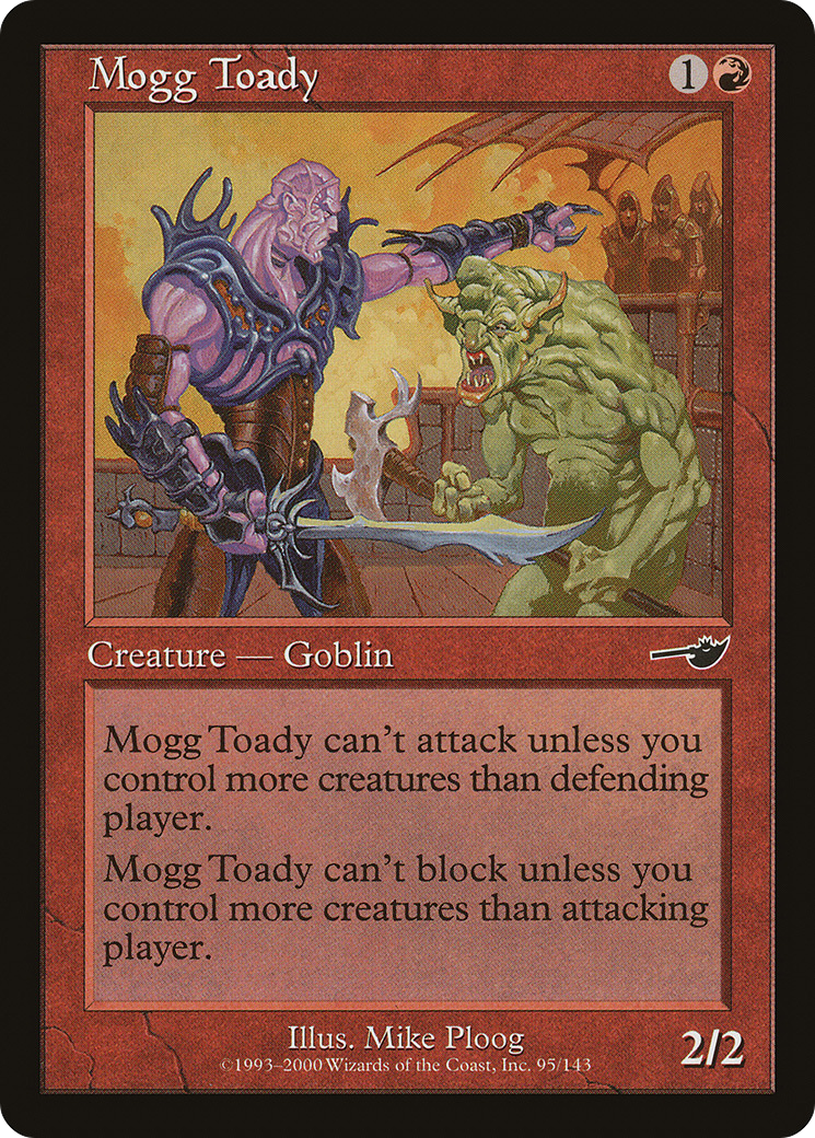 Mogg Toady (NEM-095) - Feuille Nemesis 