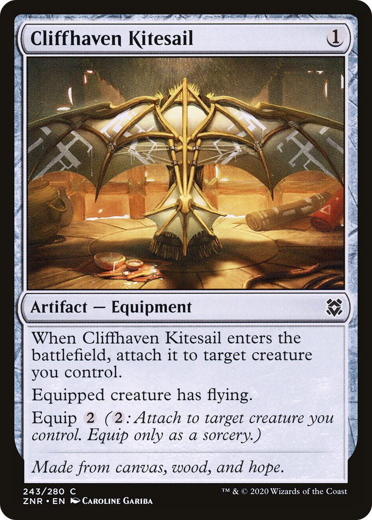 Cliffhaven Kitesail (ZNR-243) - Foil montant de Zendikar