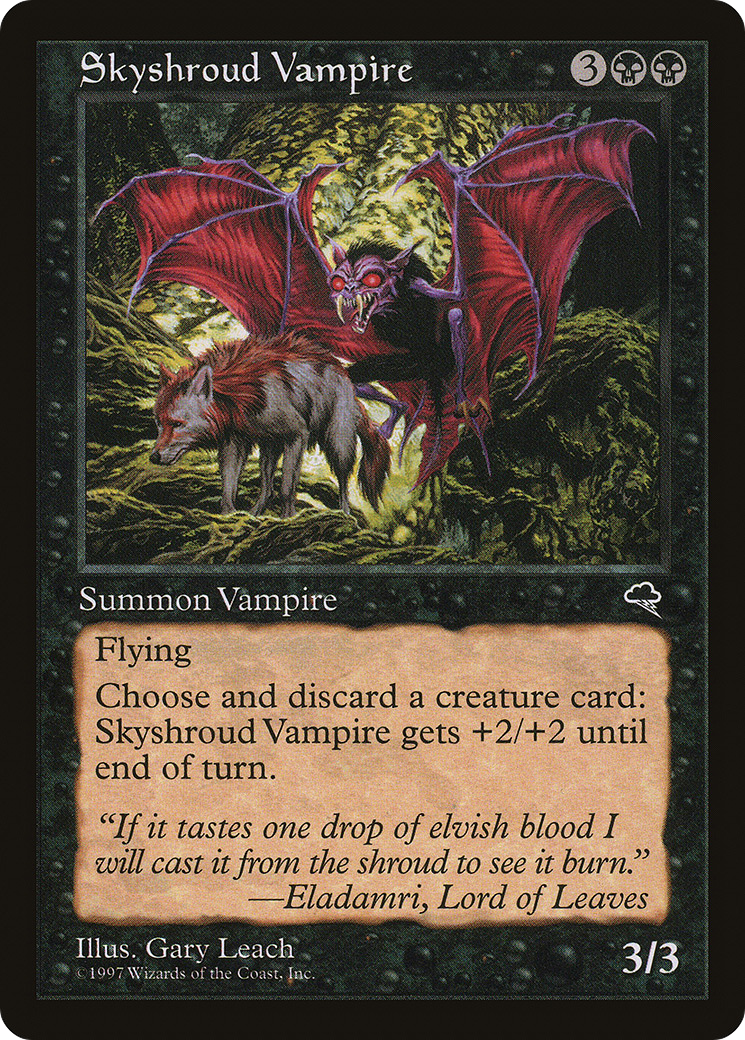 Vampire du Suaire du Ciel (TMP-157) - Tempête 