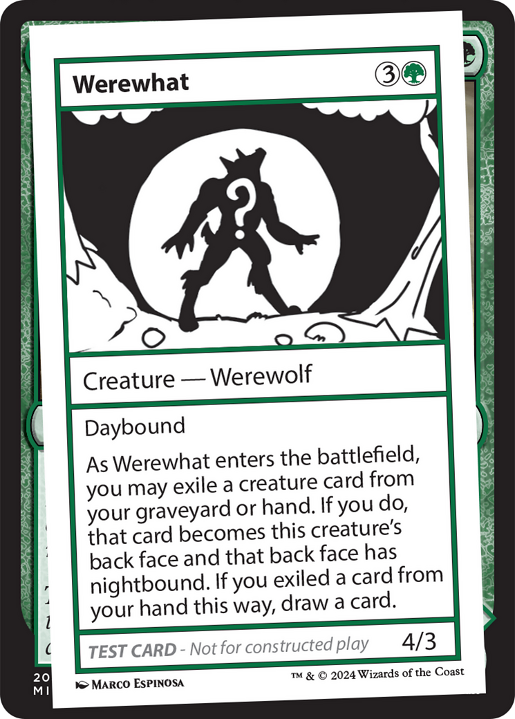 Werewhat (MB2PC-) - Mystery Booster 2