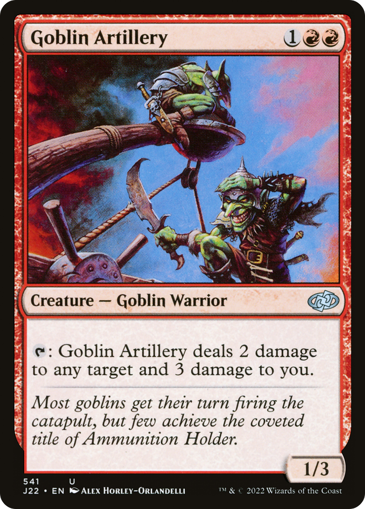 Artillerie gobeline (J22-541) - Jumpstart 2022 