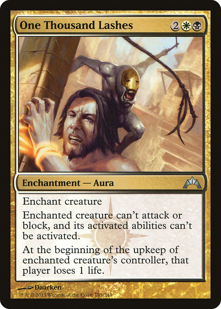 Mille Cils (GTC-183) - Gatecrash Foil