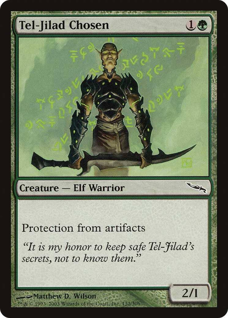 Tel-Jilad Chosen (MRD-132) - Mirrodin 