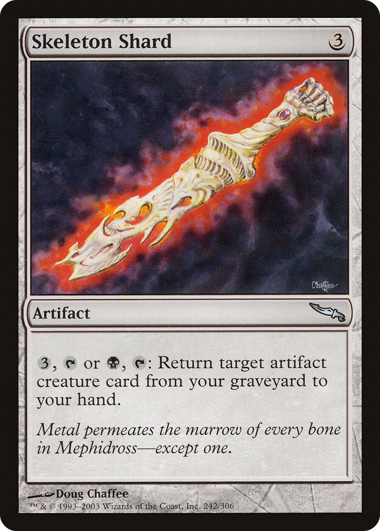Éclat de squelette (MRD-242) - Mirrodin 