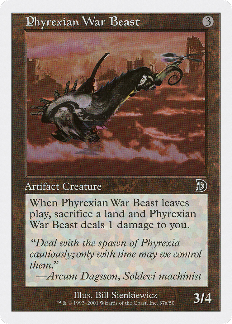 Bête de guerre phyrexiane (DKM-37A) - Deckmasters