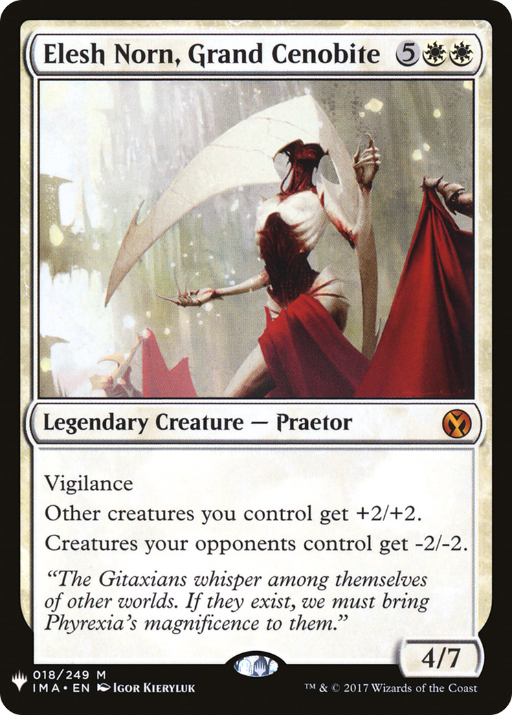 Elesh Norn, Grand Cenobite (LIST-018) - The List