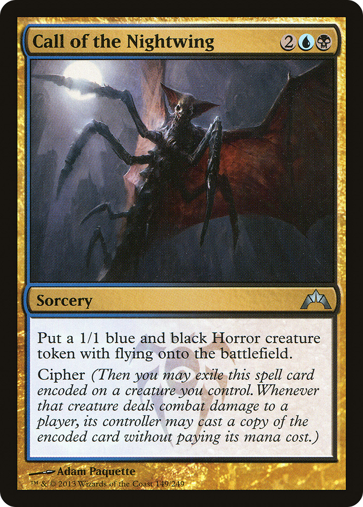 L'Appel des Ailes de la Nuit (GTC-149) - Gatecrash Foil