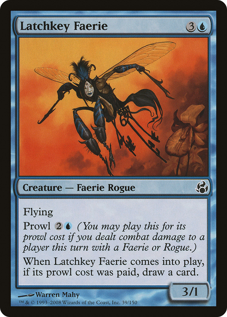 Latchkey Faerie (MOR-039) - Feuille de Matin