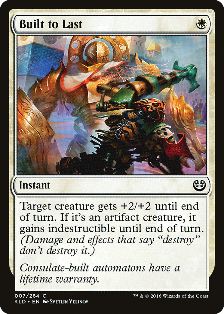 Construit pour durer (KLD-007) - Kaladesh Foil