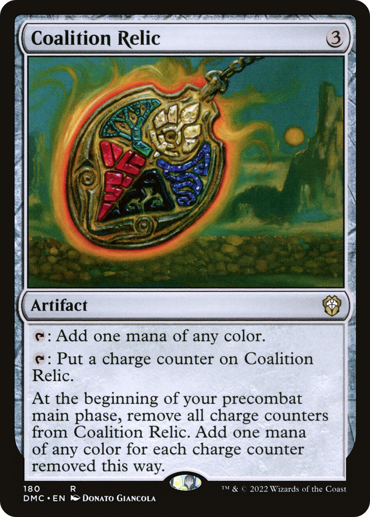 Relique de la Coalition (DMC-180) - Commandant Uni de Dominaria 