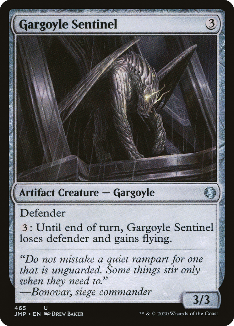 Gargoyle Sentinel (JMP-465) - Démarrage rapide