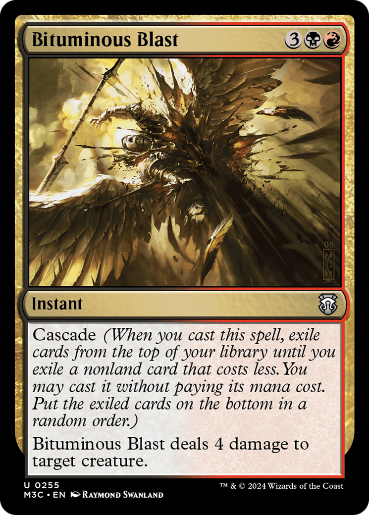 Explosion bitumineuse (M3C-255) - Modern Horizons 3 Commander 