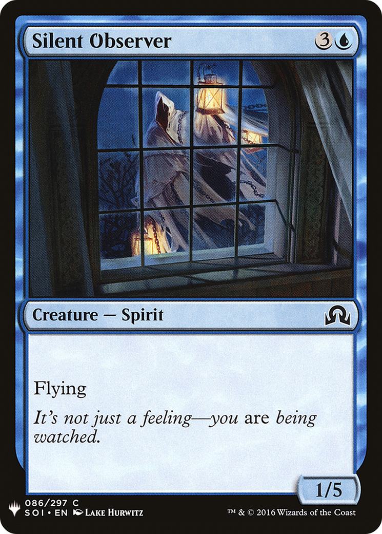 Silent Observer (LIST-SOI-86) - The List