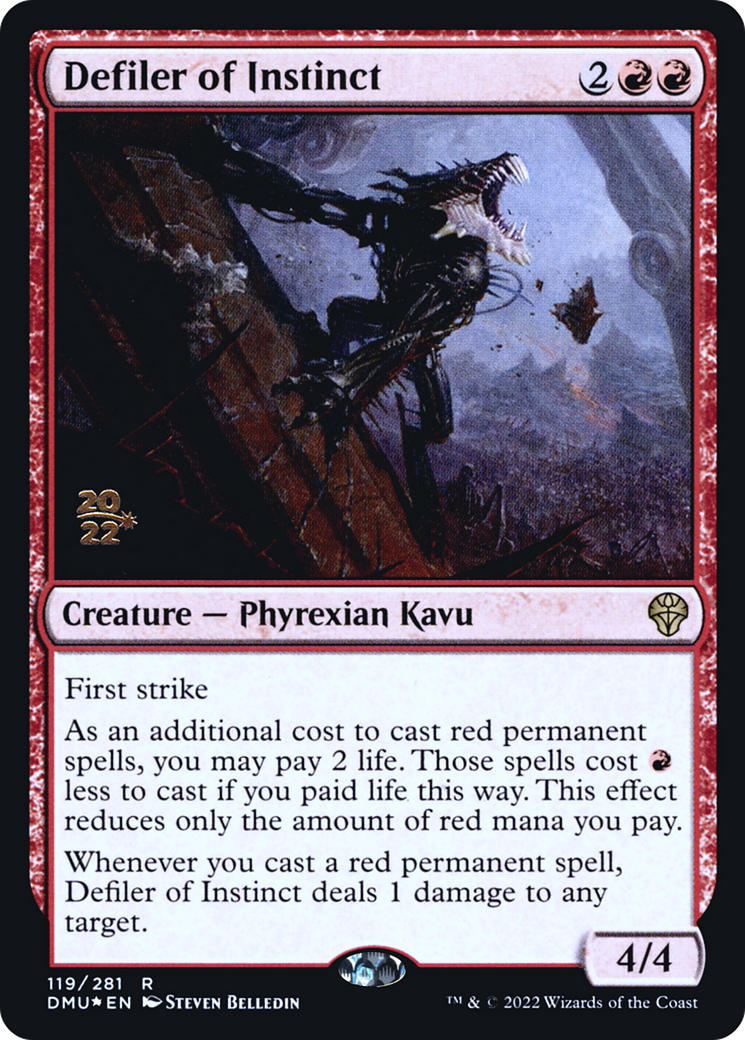 Profanateur d'instinct (PDMU-119S) - Dominaria United Promos Foil