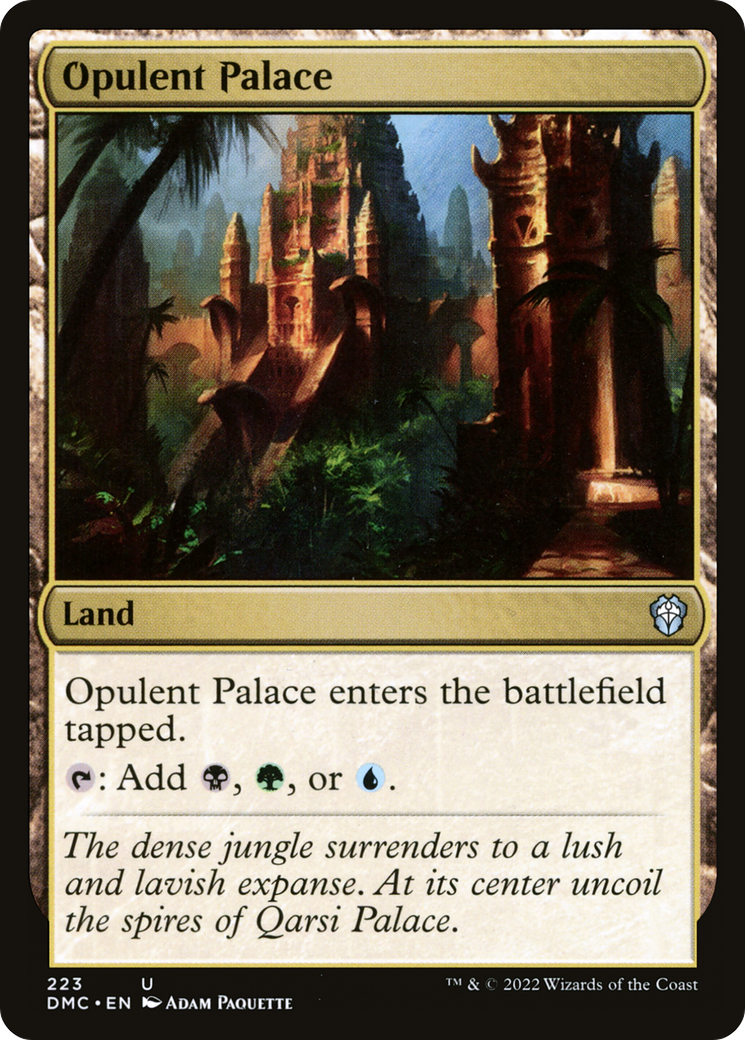 Palais opulent (DMC-223) - Dominaria United Commander 