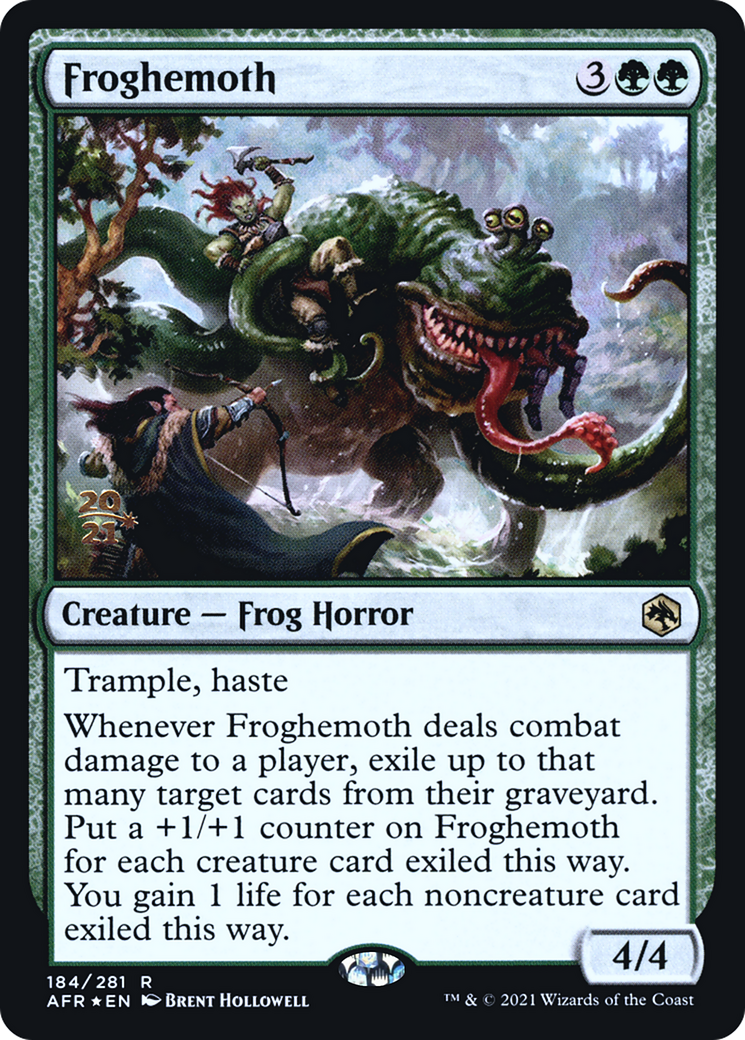 Froghemoth (PRE-184) - Adventures in the Forgotten Realms Promos Foil