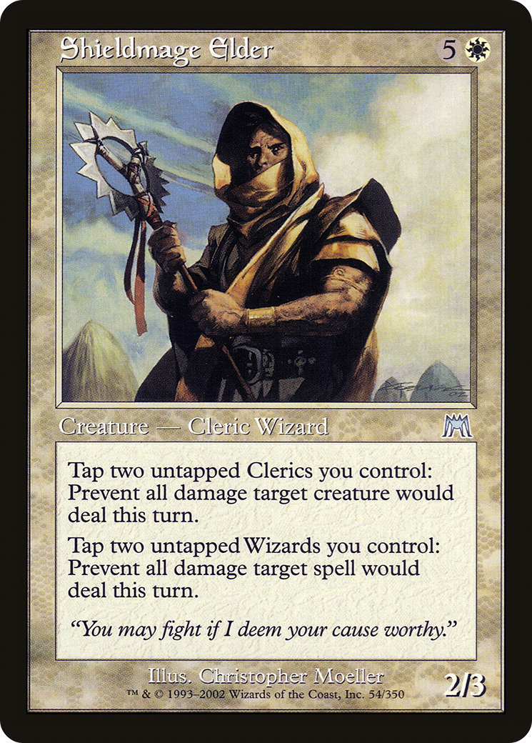 Mage-bouclier aîné (ONS-054) - Onslaught Foil 
