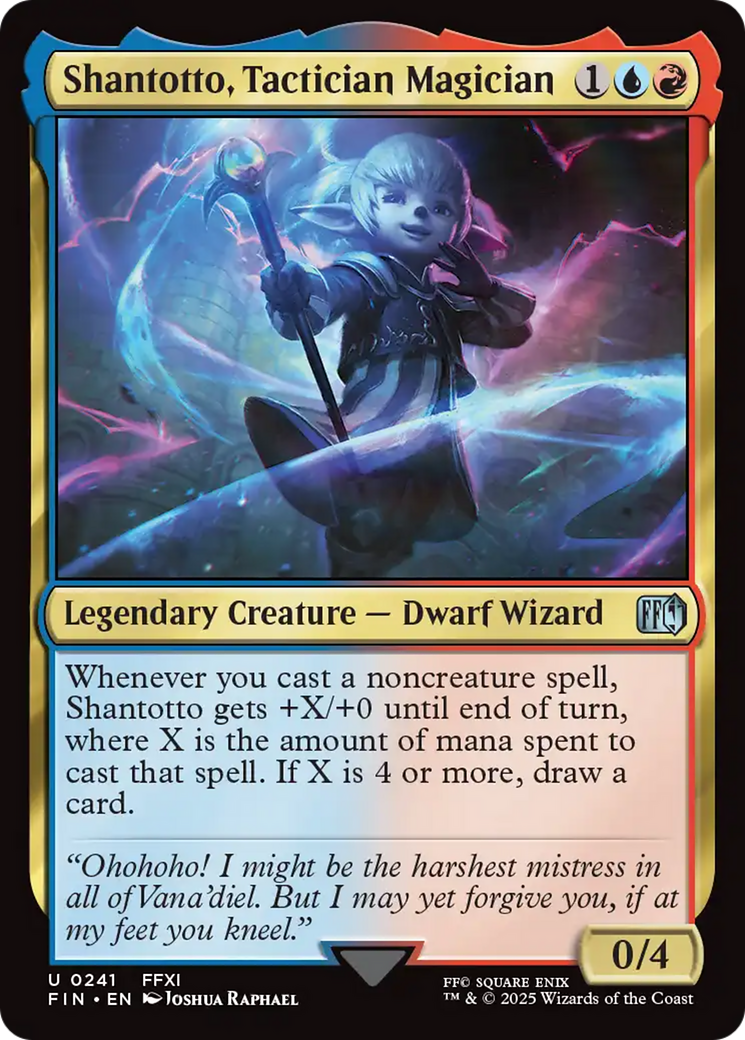 Shantotto, Tactician Magician (FIN-241) - FINAL FANTASY Foil