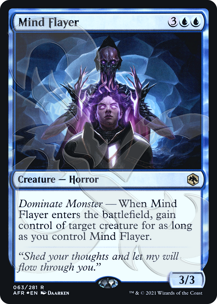 Mind Flayer (AFR&-063) - Adventures in the Forgotten Realms Promos Foil