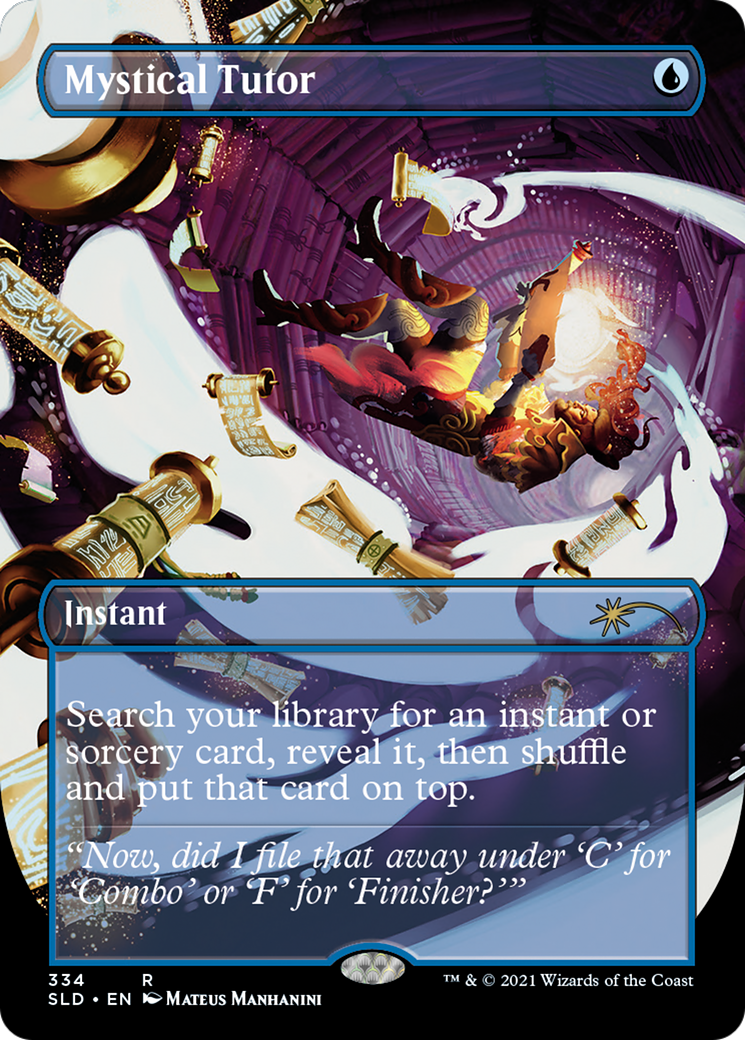 Mystical Tutor (SLD-334) - Secret Lair Drop (Borderless)