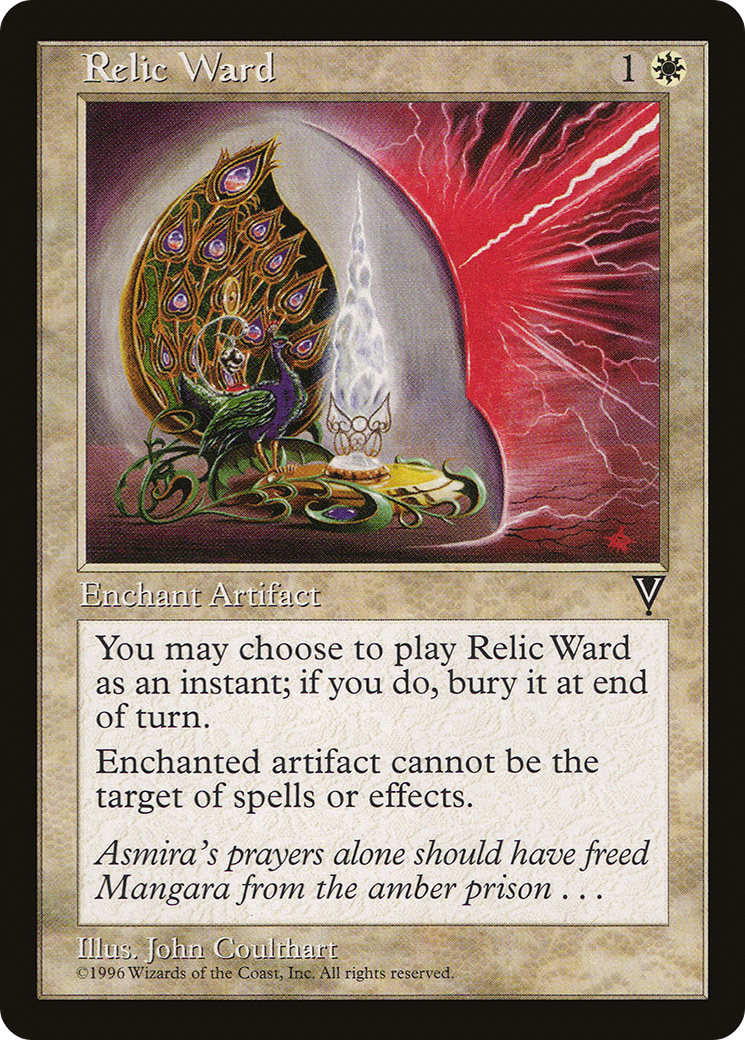 Garde des reliques (VIS-016) - Visions 