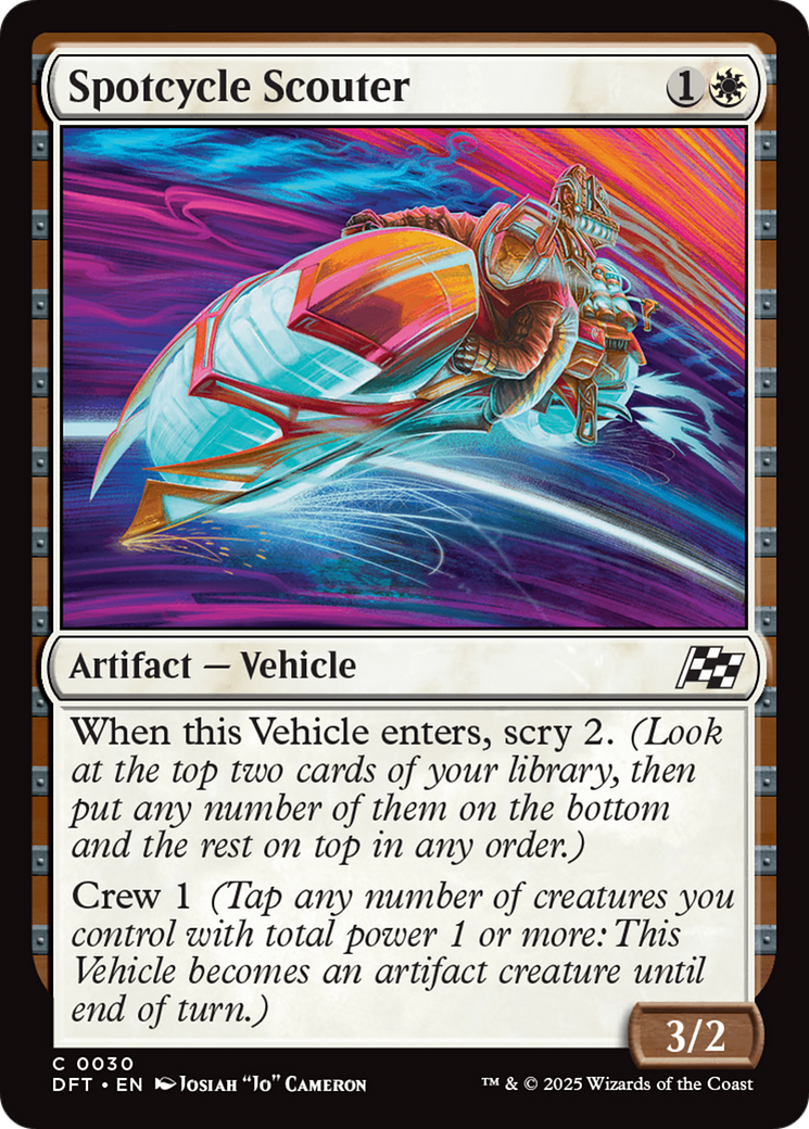 Spotcycle Scouter (-030) - Feuille d'Étherdrift 