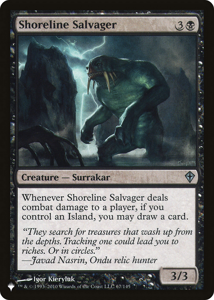 Shoreline Salvager (LIST-WWK-67) - The List