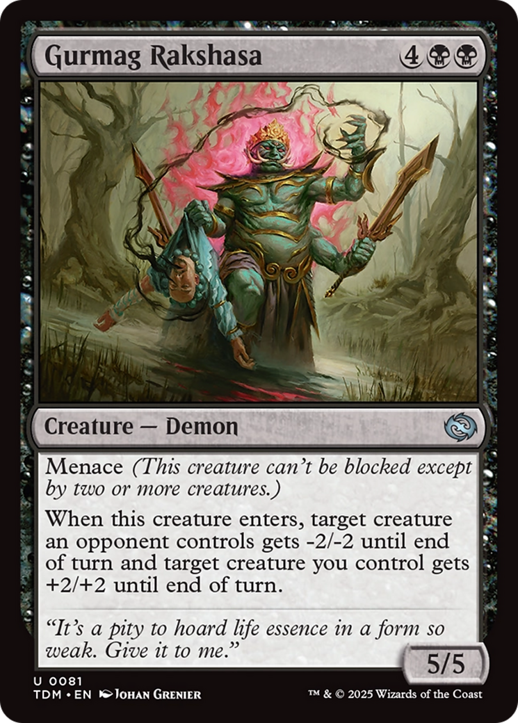 Gurmag Rakshasa (TDM-081) - Tarkir : Tempête de Dragon 