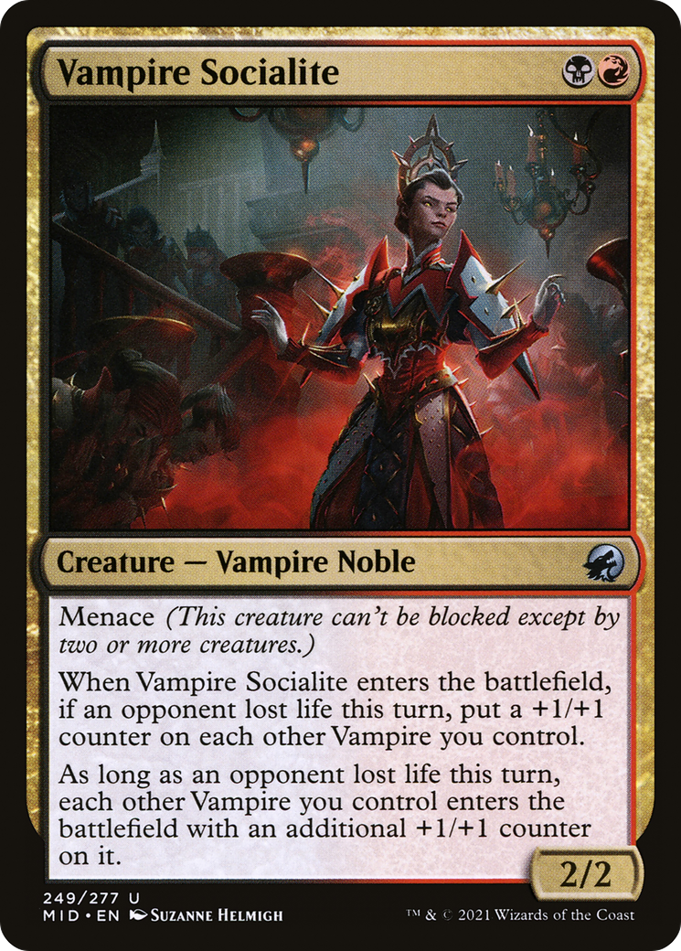 Vampire Socialite (MID-249) - Innistrad : Chasse de minuit 
