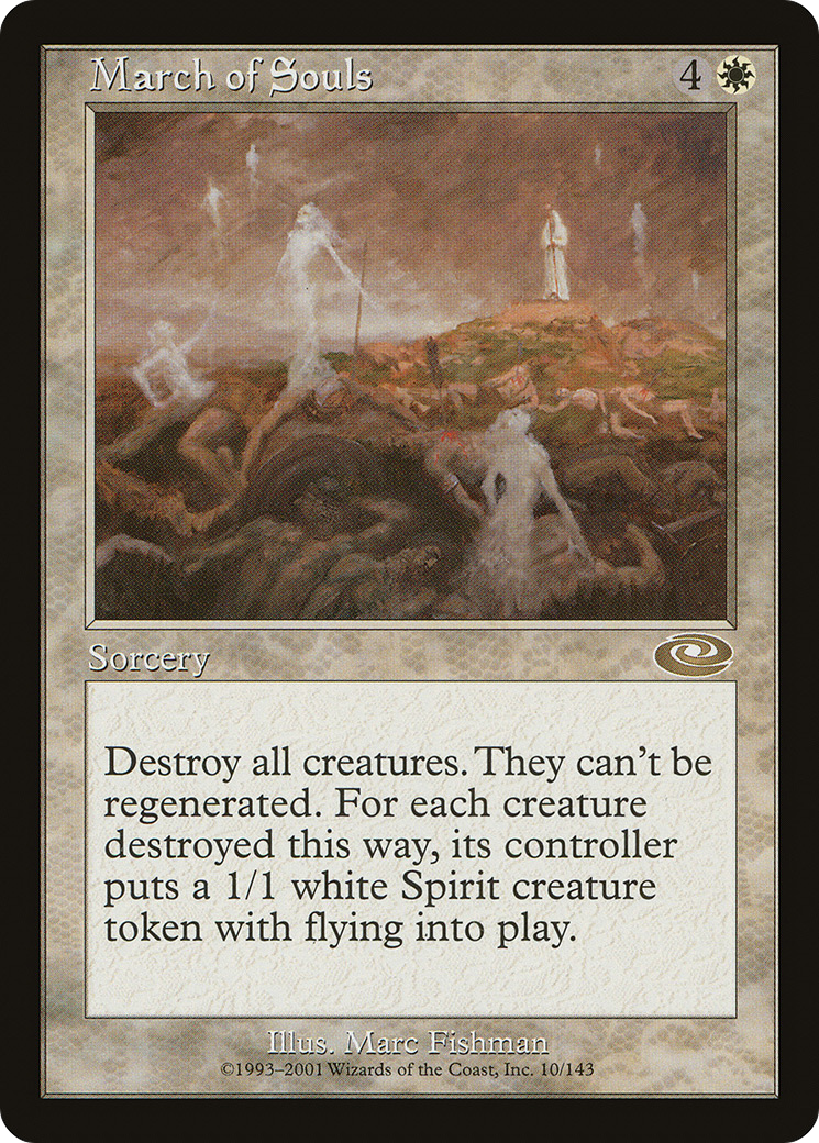 Marche des âmes (PLS-010) - Planeshift Foil 