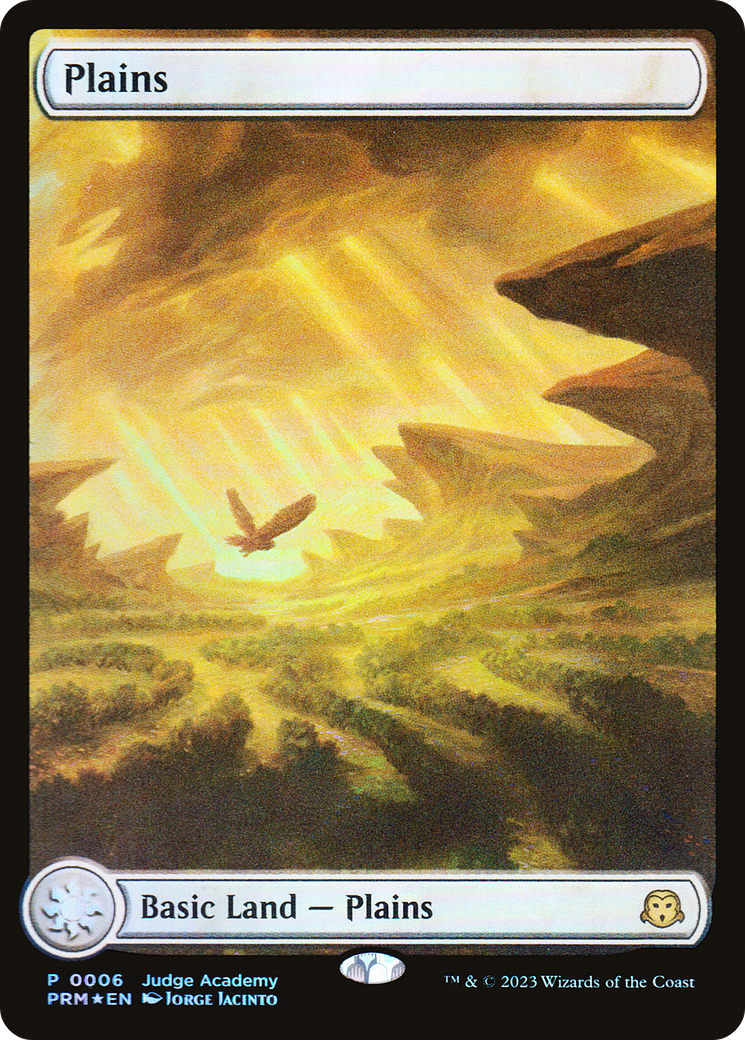 Plains - Full Art (0006) (JDG-006) - Judge Gift Cards 2023: (Full Art) Foil